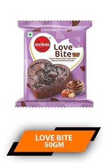 Winkies Love Bite Choco Fill 50gm